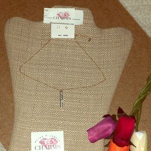 Druzy Necklace with post earrings